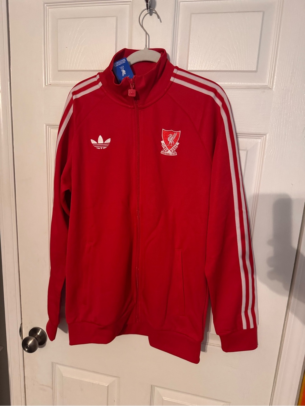 NWT: LFC adidas Originals Men’s Track Top Red